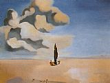 Salvador Dali Famous Paintings - Apparition of My Cousin Carolinetta